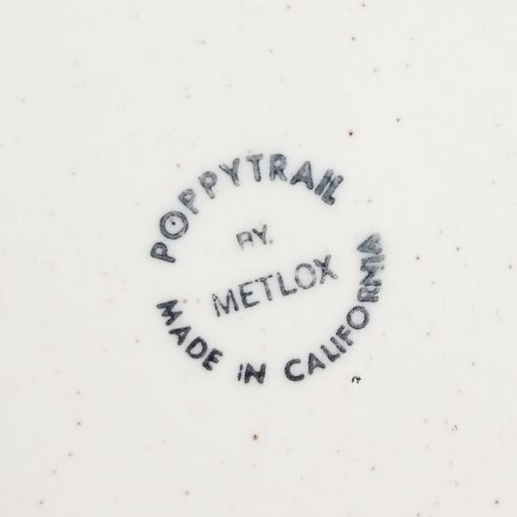 Metlox Poppytrail Navajo pattern gravy sauce bowl - Picture 7 of 7